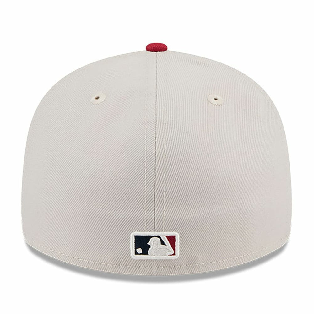 San Diego Padres 2024 Fourth of July Low Profile 59FIFTY Fitted Hat - Khaki/Red | New Era