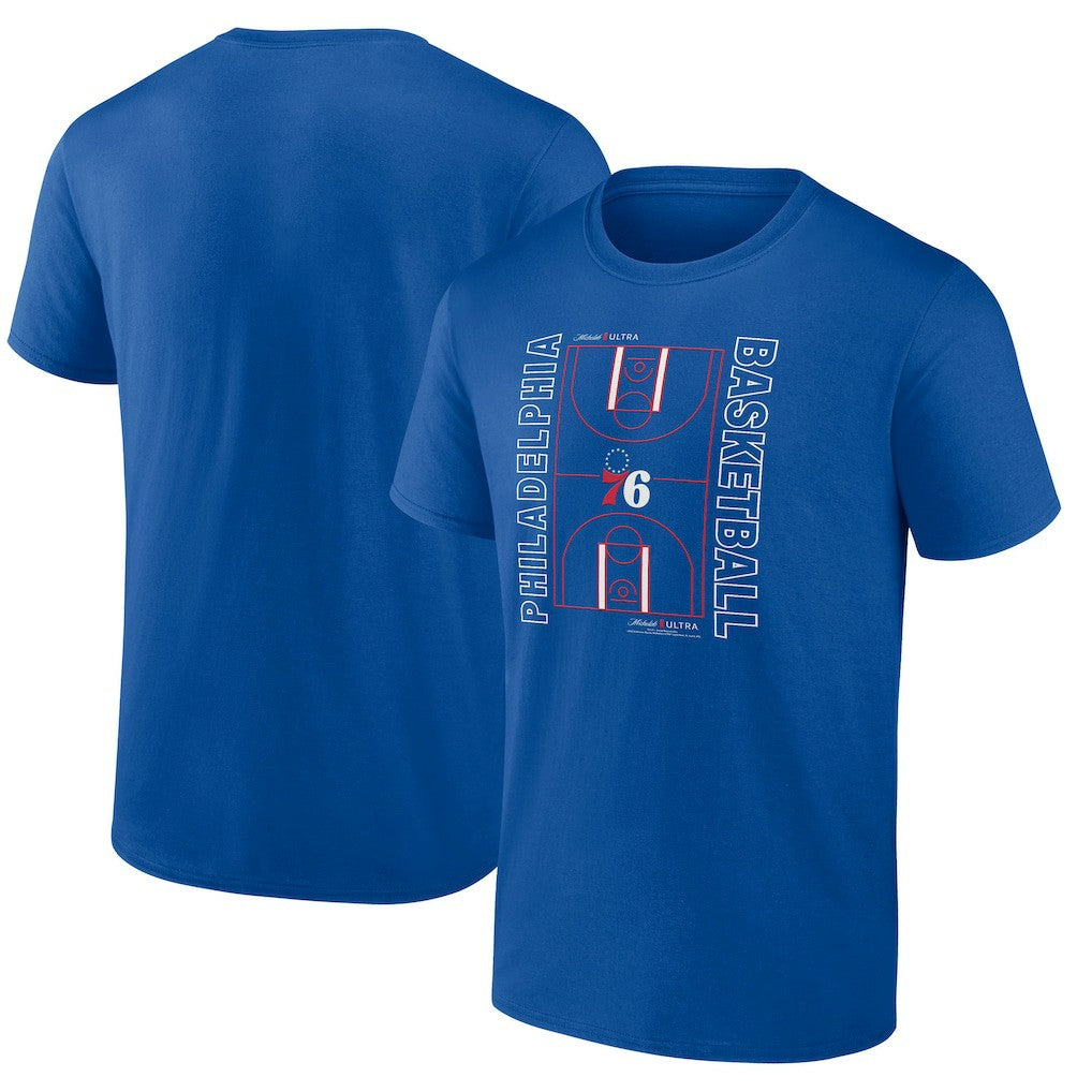 Philadelphia 76ers Michelob Ultra Full Court T-Shirt - Royal shop