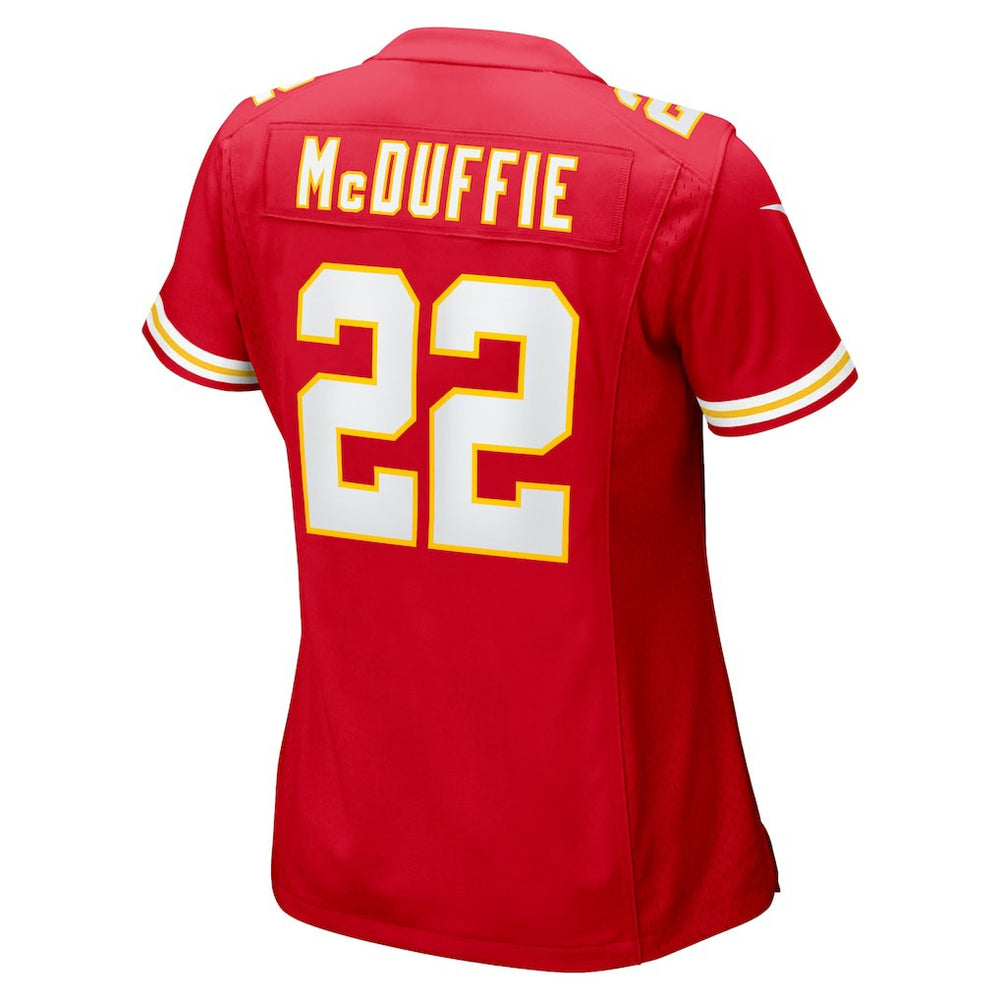 NFL Kansas City Chiefs Trent McDuffie  Women's Game Jersey