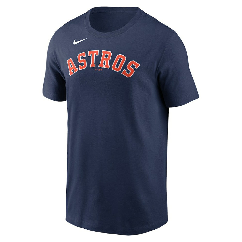 Framber Valdez Houston Astros Fuse Name & Number T-Shirt - Navy | Nike