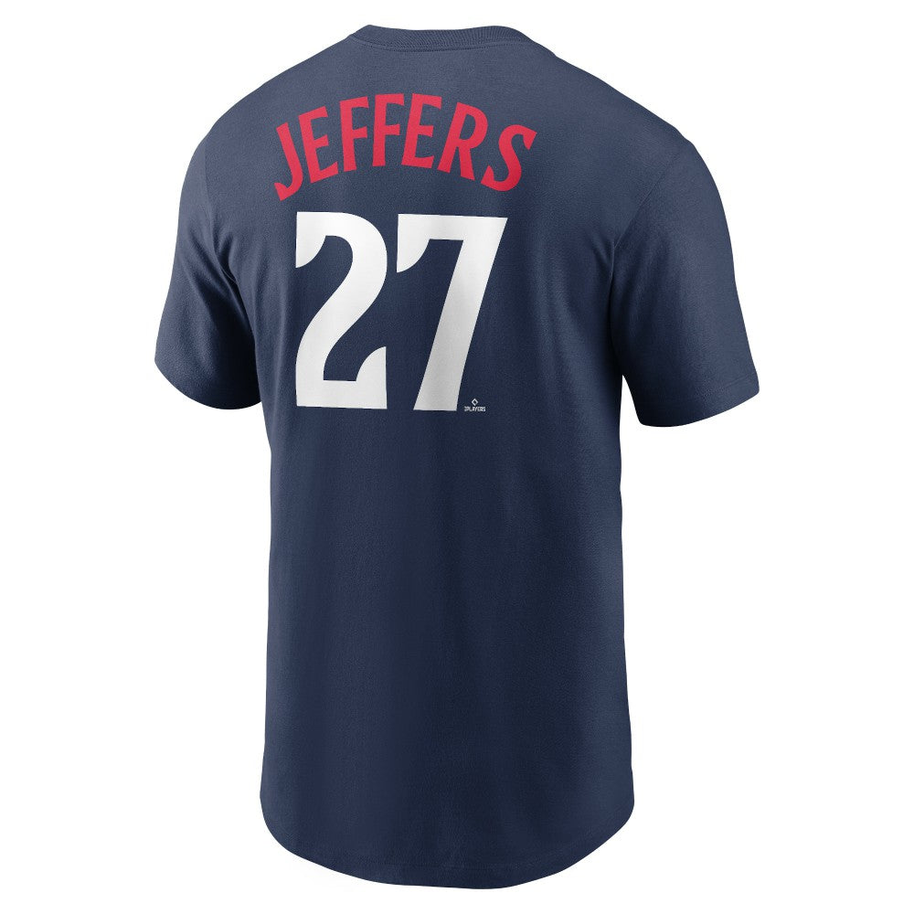 Ryan Jeffers Minnesota Twins Player Name & Number T-Shirt - Navy | Nike