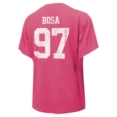 NFL San Francisco 49ers Nick Bosa  Majestic Threads Women's Name & Number T-Shirt
