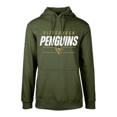 Pittsburgh Penguins Levelwear Youth Podium Fleece Pullover Hoodie