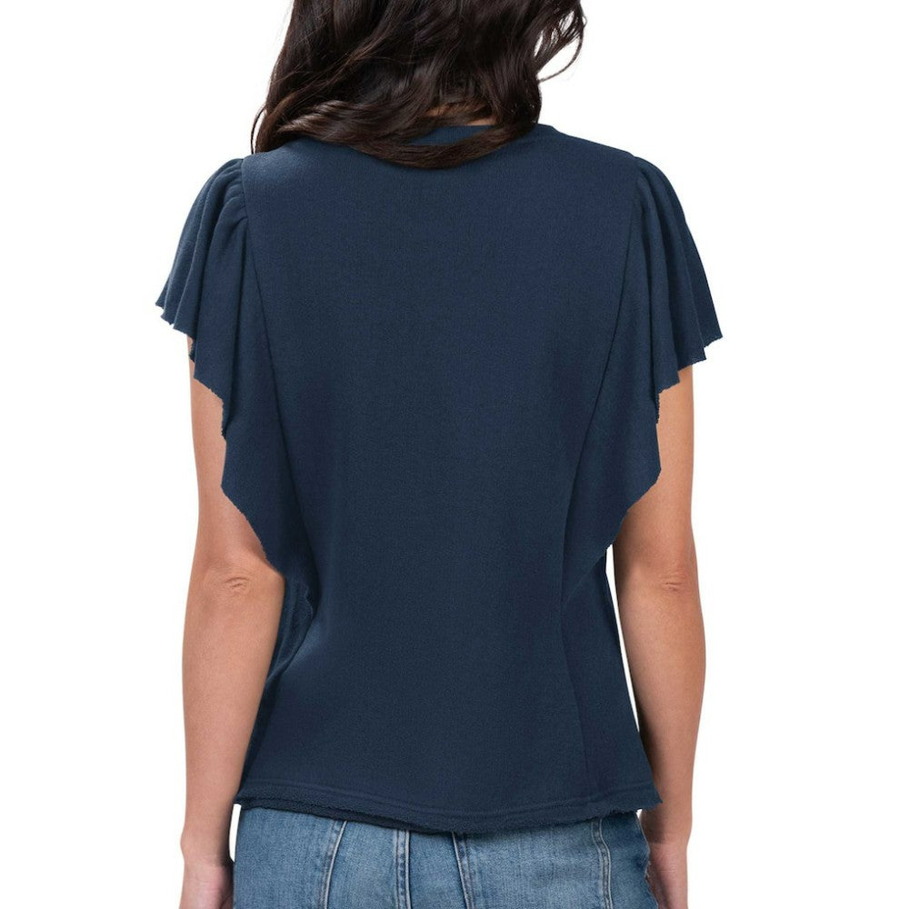 Houston Astros G-III 4Her by Carl Banks Women's Crowd Wave T-Shirt - Navy
