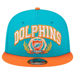 NFL Miami Dolphins Team Establish 9FIFTY Snapback Hat