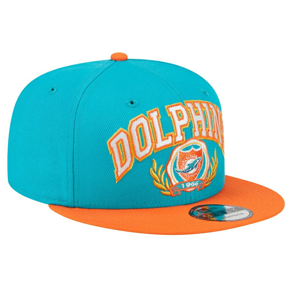 NFL Miami Dolphins Team Establish 9FIFTY Snapback Hat