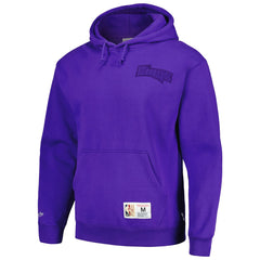Sacramento Kings Hardwood Classics Tonal Pullover Hoodie - Purple | Mitchell & Ness for sale