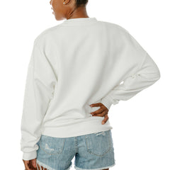 NFL San Francisco 49ers Gameday Couture Women's Oversized Take A Holiday Pullover Sweatshirt