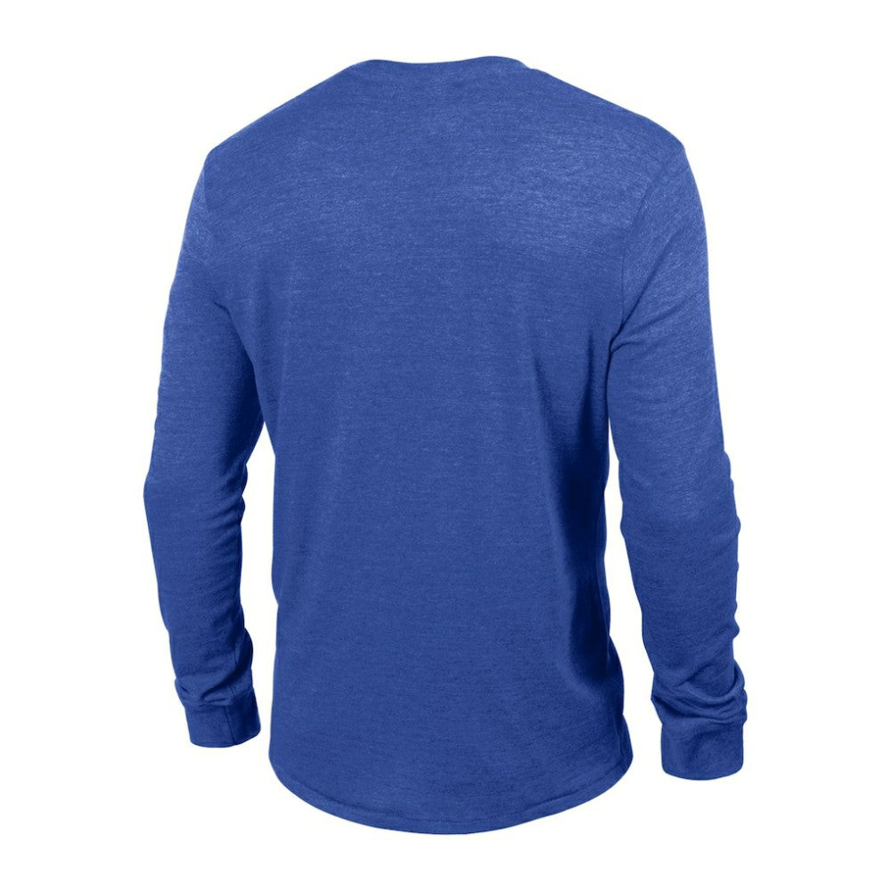 St. Louis Blues Champion Multi-Logo Tri-Blend Long Sleeve T-Shirt