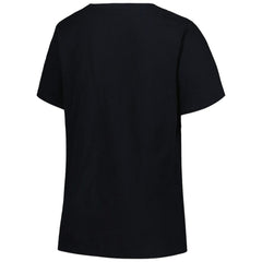 Orlando Magic Profile Women's Plus Size Arch Over Logo V-Neck T-Shirt - Black cheap