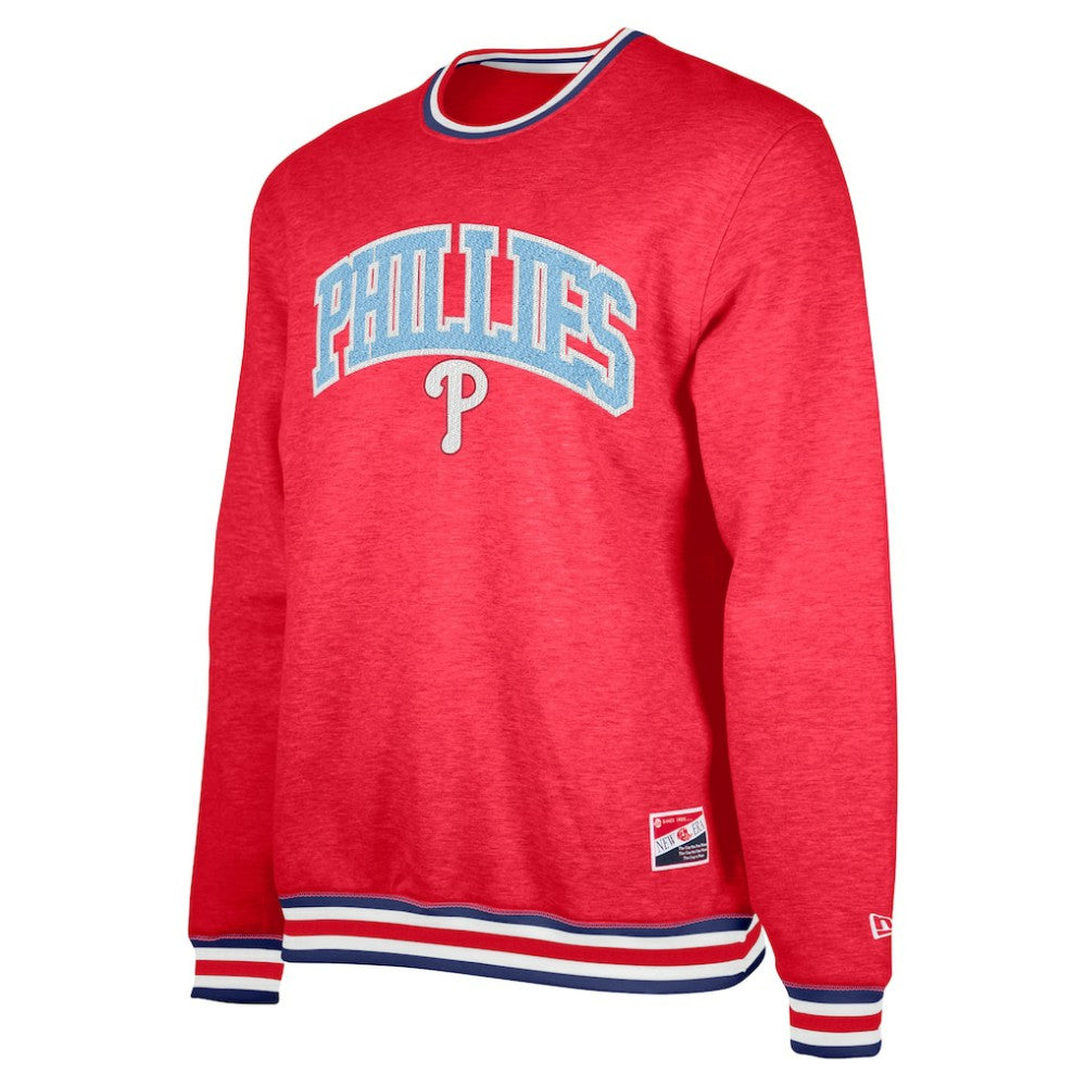 Philadelphia Phillies Pullover Sweatshirt - Red | New Era