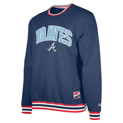 Atlanta Braves Pullover Sweatshirt - Navy | New Era