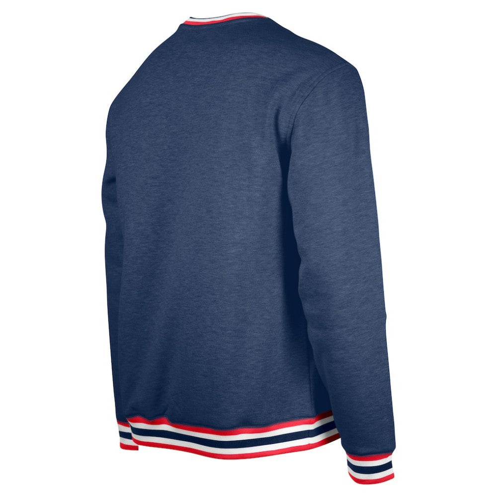 Atlanta Braves Pullover Sweatshirt - Navy | New Era