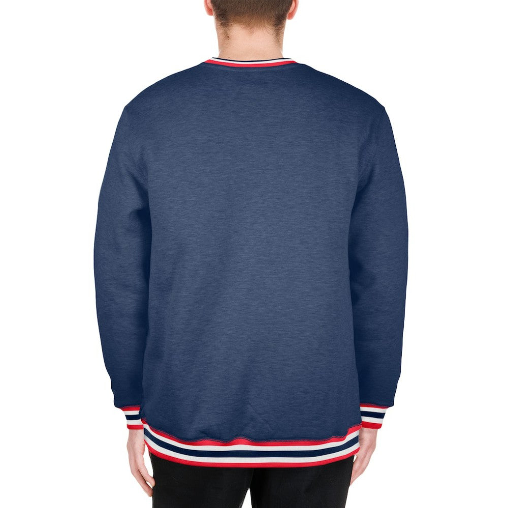 Atlanta Braves Pullover Sweatshirt - Navy | New Era