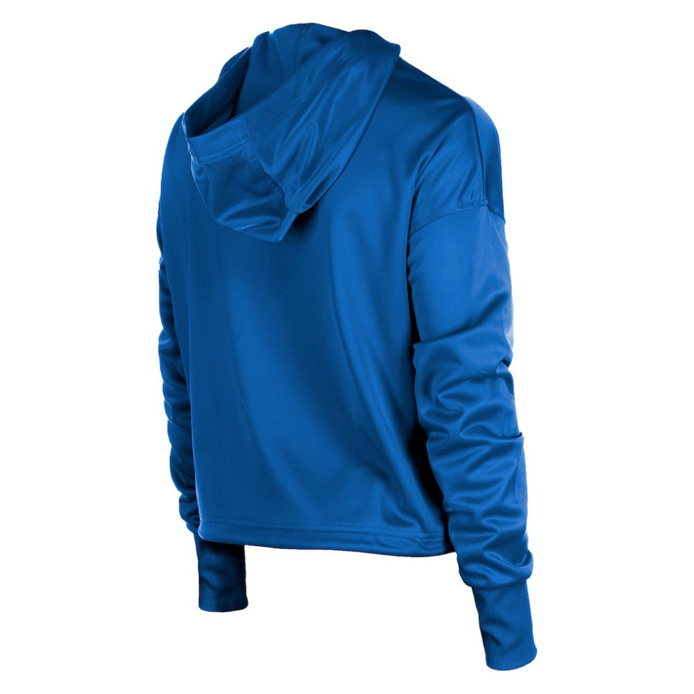 Chicago Cubs Women's Half-Zip Hoodie - Royal | New Era