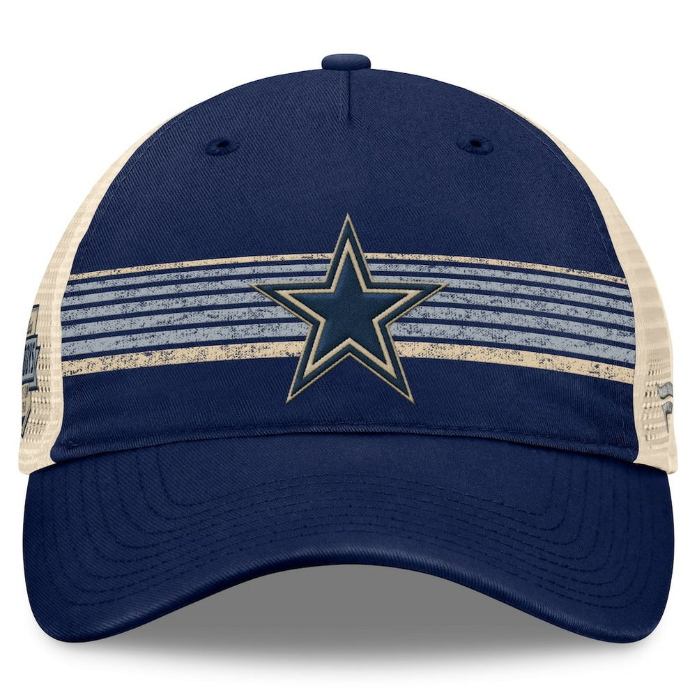 NFL Dallas Cowboys Fundamentals Stripes Trucker Adjustable Hat