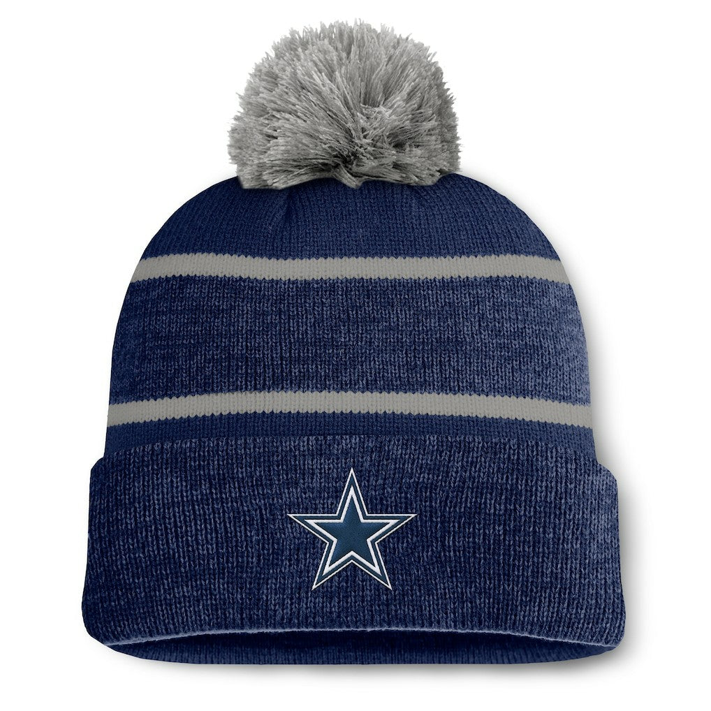 NFL Dallas Cowboys Fundamentals Holding Cuffed Knit Hat with Pom