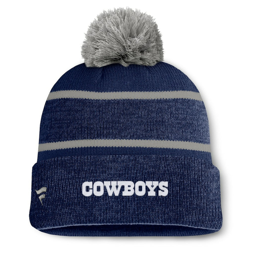 NFL Dallas Cowboys Fundamentals Holding Cuffed Knit Hat with Pom