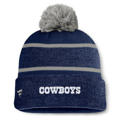 NFL Dallas Cowboys Fundamentals Holding Cuffed Knit Hat with Pom