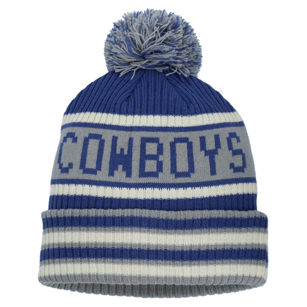 NFL Dallas Cowboys Heritage Blindside Cuffed Knit Hat with Pom