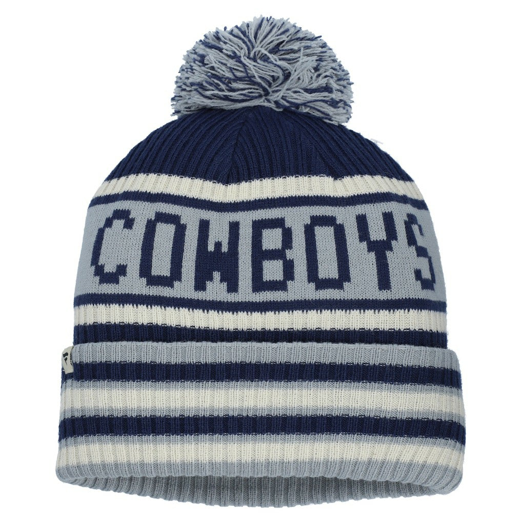 NFL Dallas Cowboys Heritage Blindside Cuffed Knit Hat with Pom