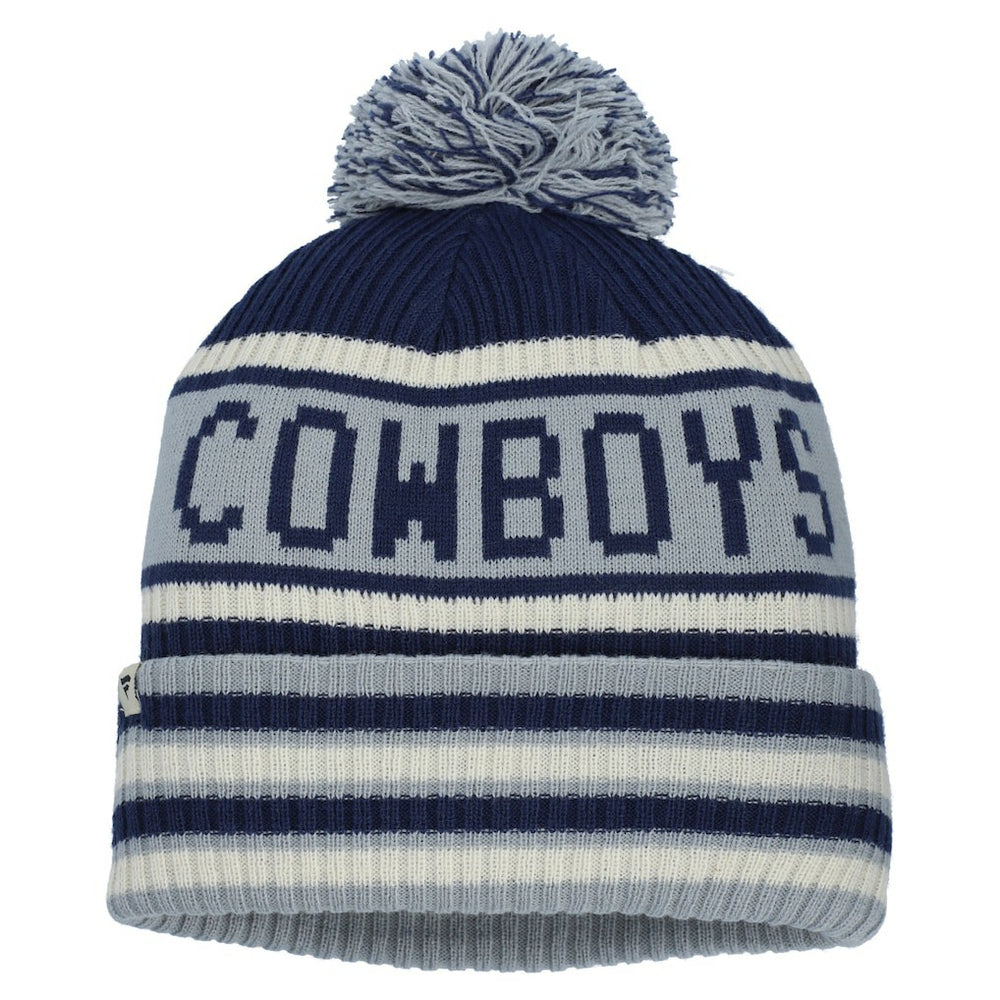 NFL Dallas Cowboys Heritage Blindside Cuffed Knit Hat with Pom