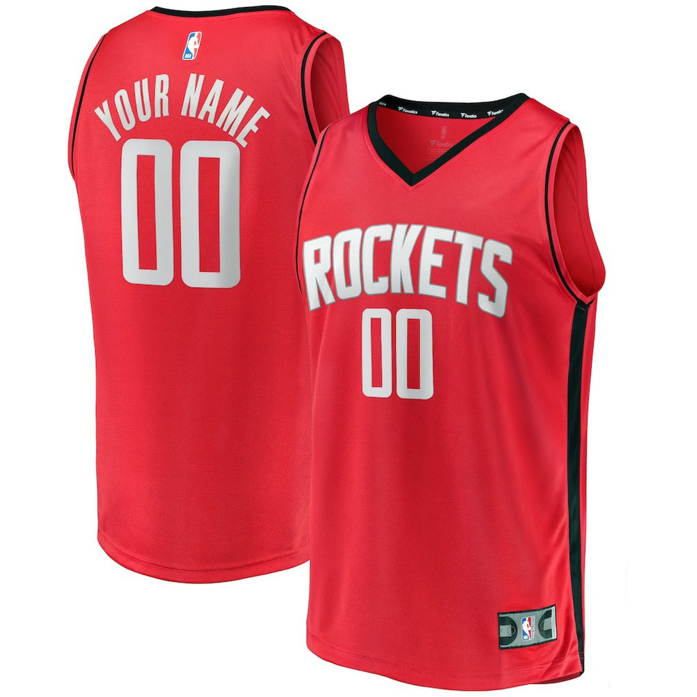 Houston Rockets Fast Break Custom Replica Jersey - Icon Edition - Red | Fanatics sale