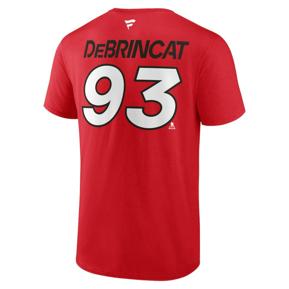 Alex DeBrincat Detroit Red Wings Fanatics  Authentic Pro Prime Name & Number T-Shirt