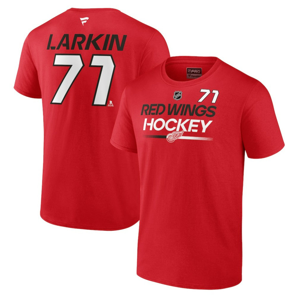 Dylan Larkin Detroit Red Wings Fanatics  Authentic Pro Prime Name & Number T-Shirt
