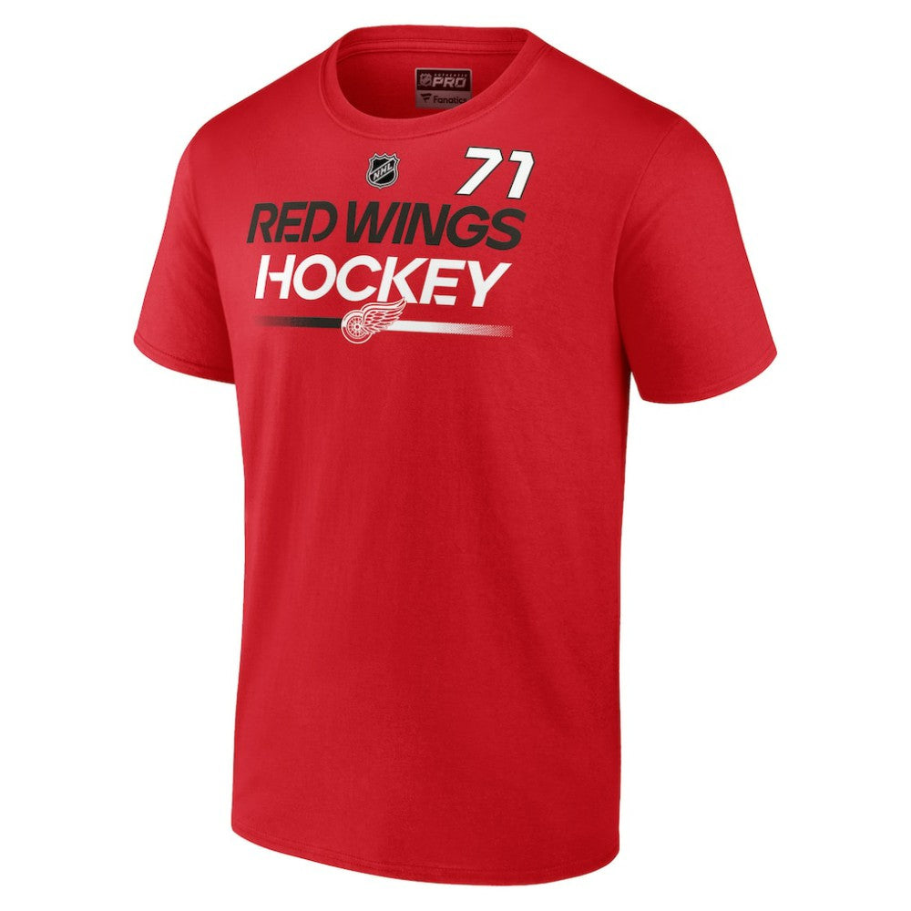 Dylan Larkin Detroit Red Wings Fanatics  Authentic Pro Prime Name & Number T-Shirt