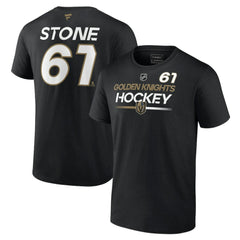Mark Stone Vegas Golden Knights Fanatics  Authentic Pro Prime Name & Number T-Shirt