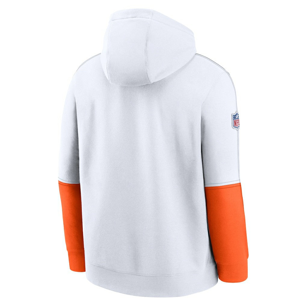 NFL Cleveland Browns Throwback Logo Club Tri-Blend Pullover Hoodie