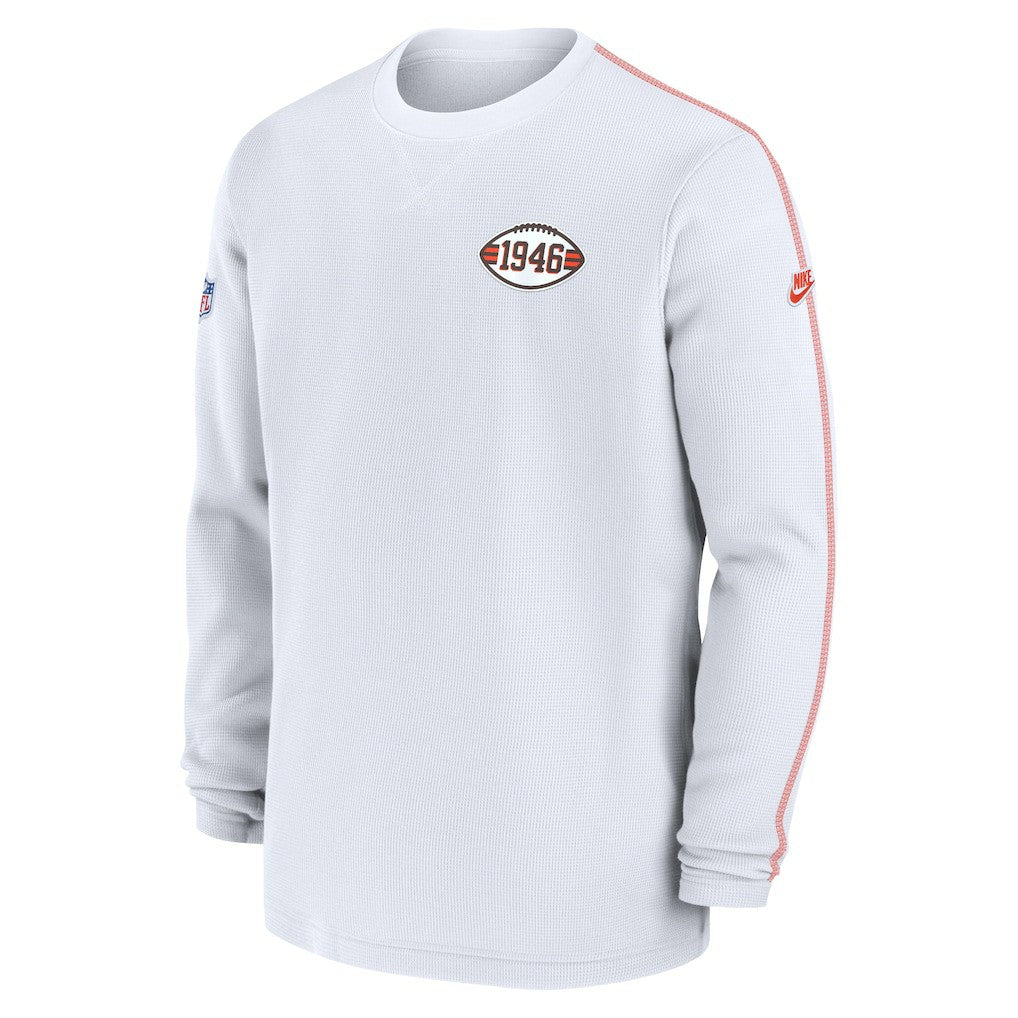 NFL Cleveland Browns Alternate Logo Coach Long Sleeve Top