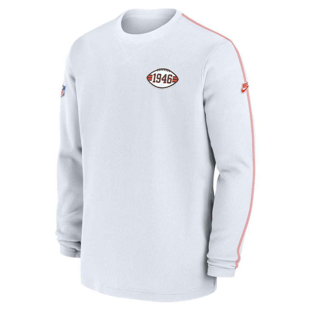 NFL Cleveland Browns Alternate Logo Coach Long Sleeve Top