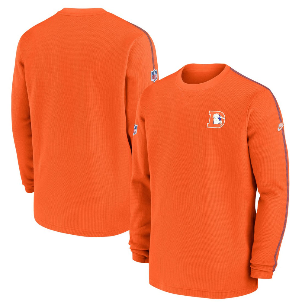 NFL Denver Broncos Alternate Logo Coach Long Sleeve Top