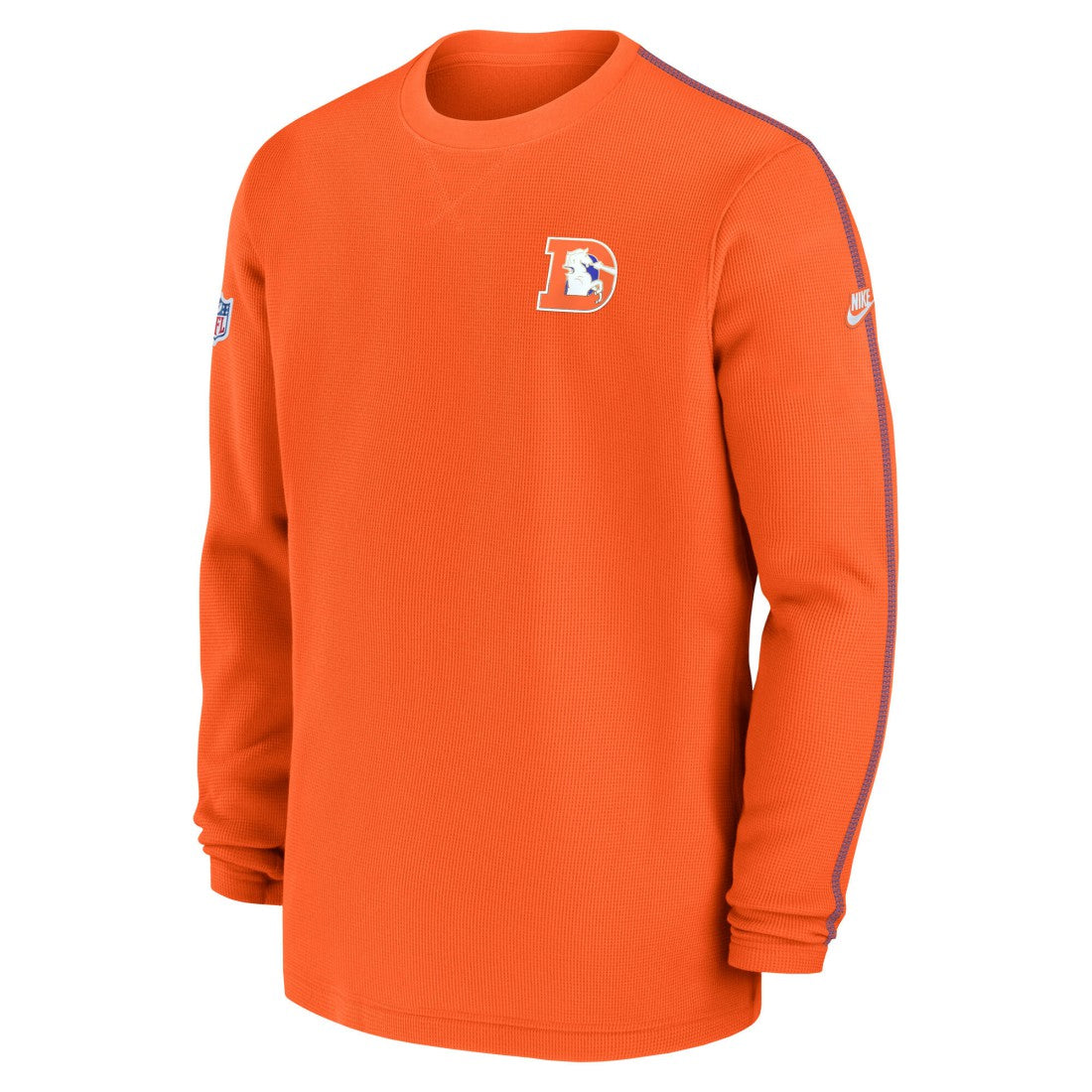 NFL Denver Broncos Alternate Logo Coach Long Sleeve Top