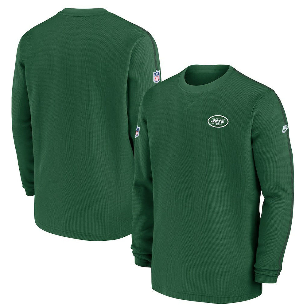 NFL New York Jets Alternate Logo Coach Long Sleeve Top