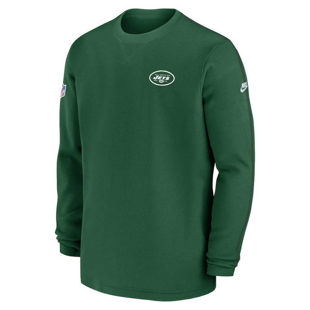 NFL New York Jets Alternate Logo Coach Long Sleeve Top