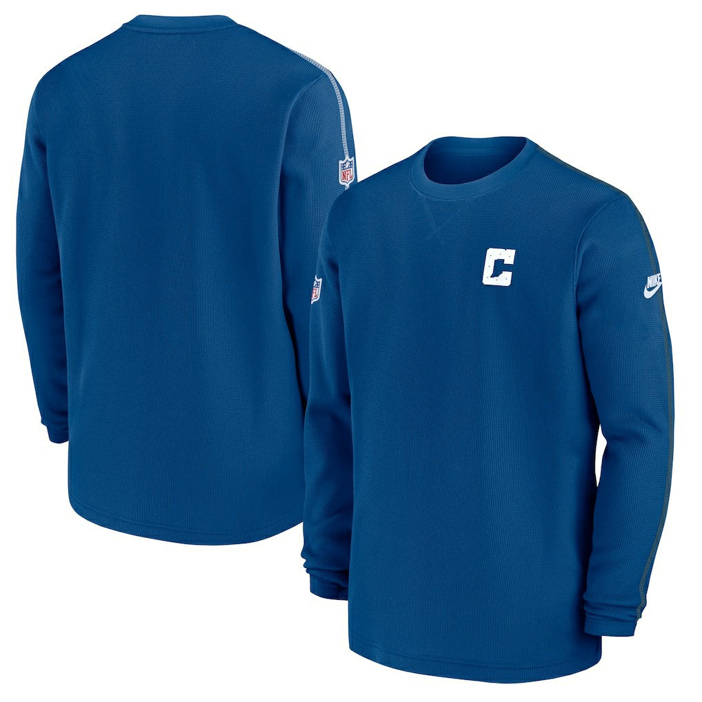 NFL Indianapolis Colts Alternate Logo Coach Long Sleeve Top