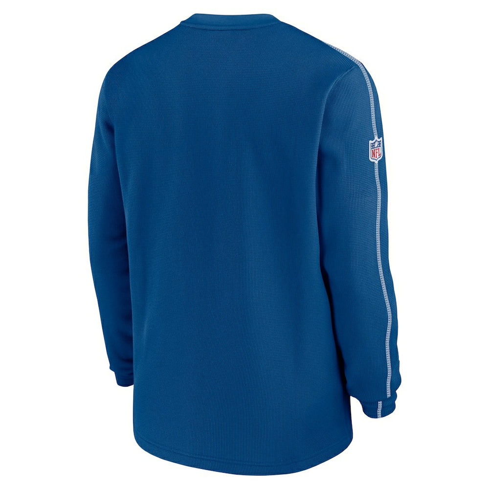 NFL Indianapolis Colts Alternate Logo Coach Long Sleeve Top