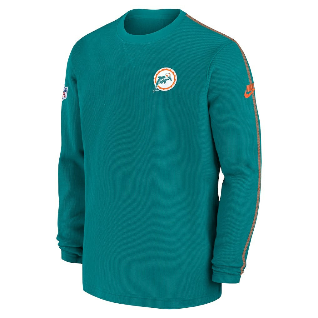 NFL Miami Dolphins Alternate Logo Coach Long Sleeve Top