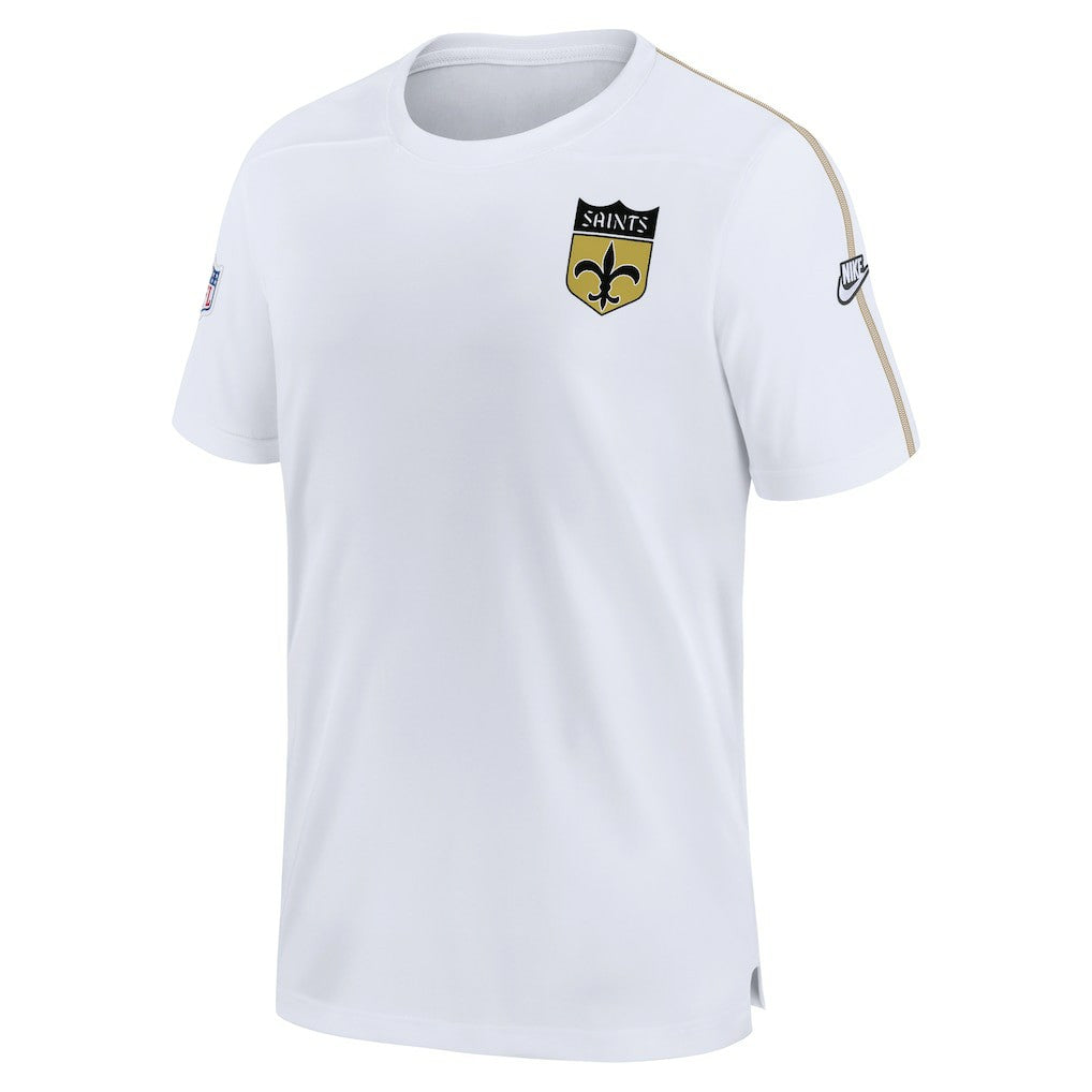 NFL New Orleans Saints Sideline Alternate Logo Coach Performance Top