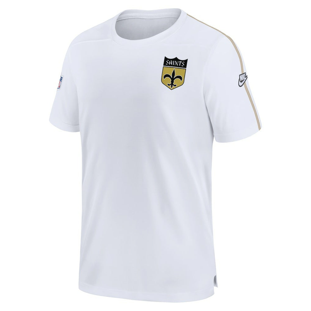 NFL New Orleans Saints Sideline Alternate Logo Coach Performance Top