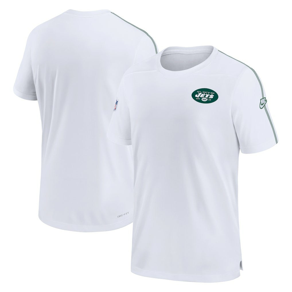 NFL New York Jets Sideline Alternate Logo Coach Performance Top