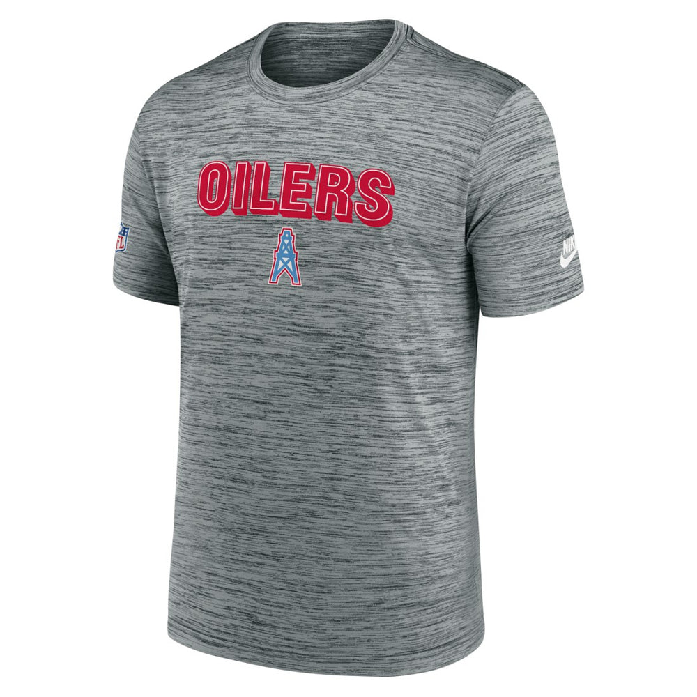 NFL Tennessee Titans Sideline Velocity Throwback Logo Dri-FIT T-Shirt
