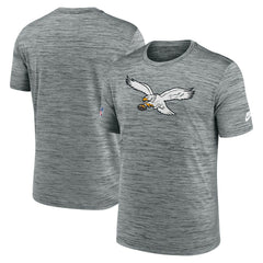 NFL Philadelphia Eagles Sideline Velocity Throwback Logo Dri-FIT T-Shirt