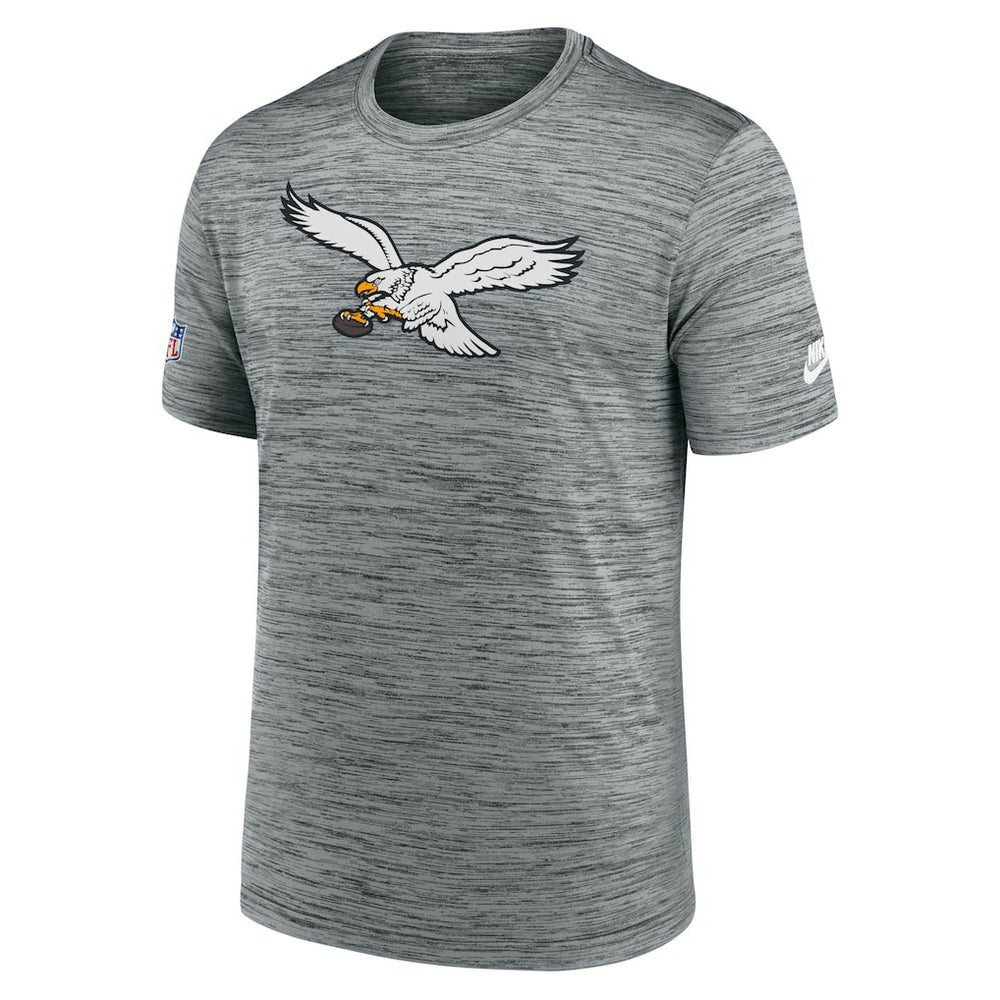 NFL Philadelphia Eagles Sideline Velocity Throwback Logo Dri-FIT T-Shirt