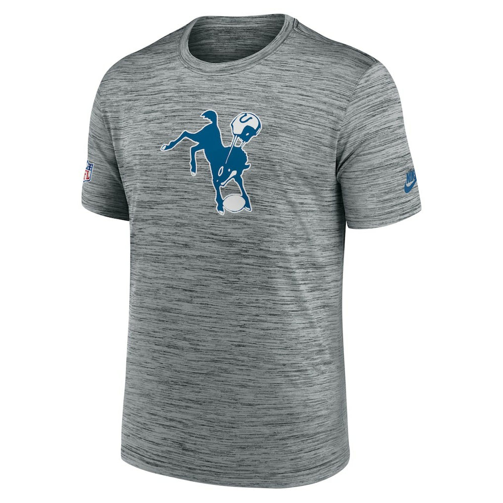 NFL Indianapolis Colts Sideline Velocity Throwback Logo Dri-FIT T-Shirt