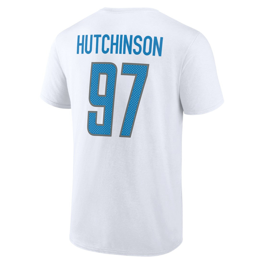 NFL Detroit Lions Aidan Hutchinson  Icon Player Name & Number T-Shirt