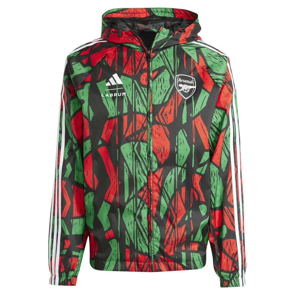 Arsenal x Labrum London 2024/25 Seasonal Full-Zip Hoodie Windbreaker / Soccer Online